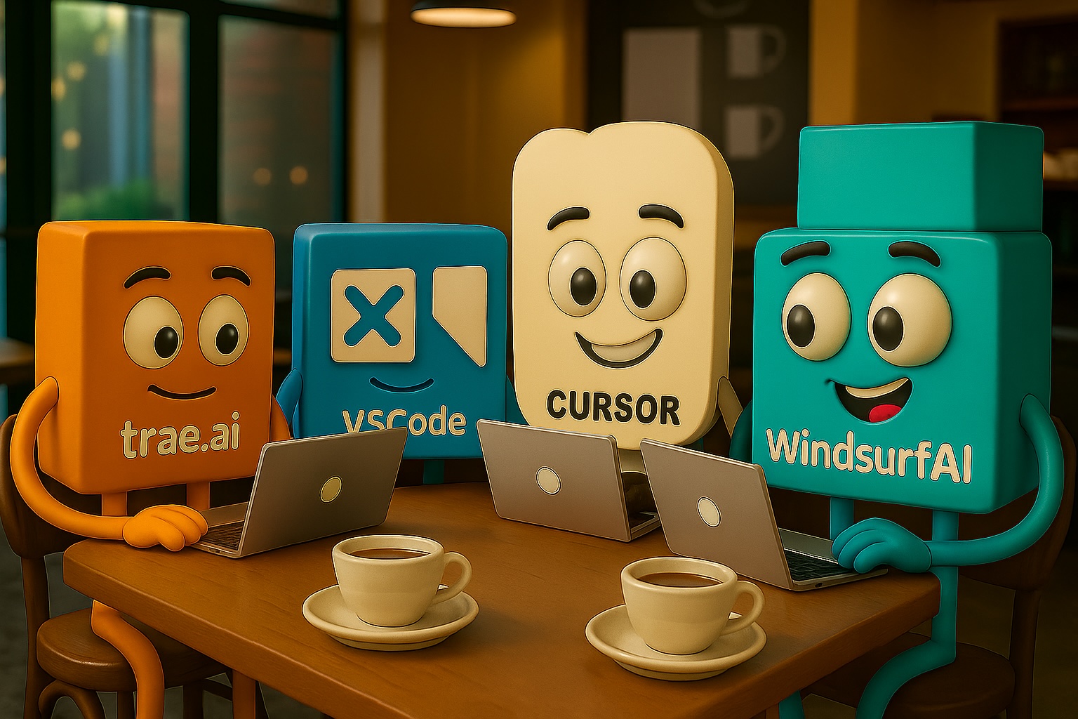 Caffeine, Code, and Copilots: Just Another Day at the IDE Café