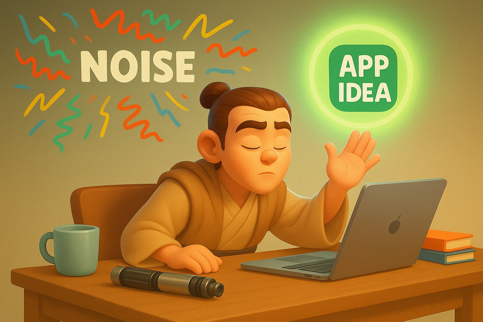 Filtering and sticking to one idea shouldn’t require Jedi powers—but somehow, it totally does