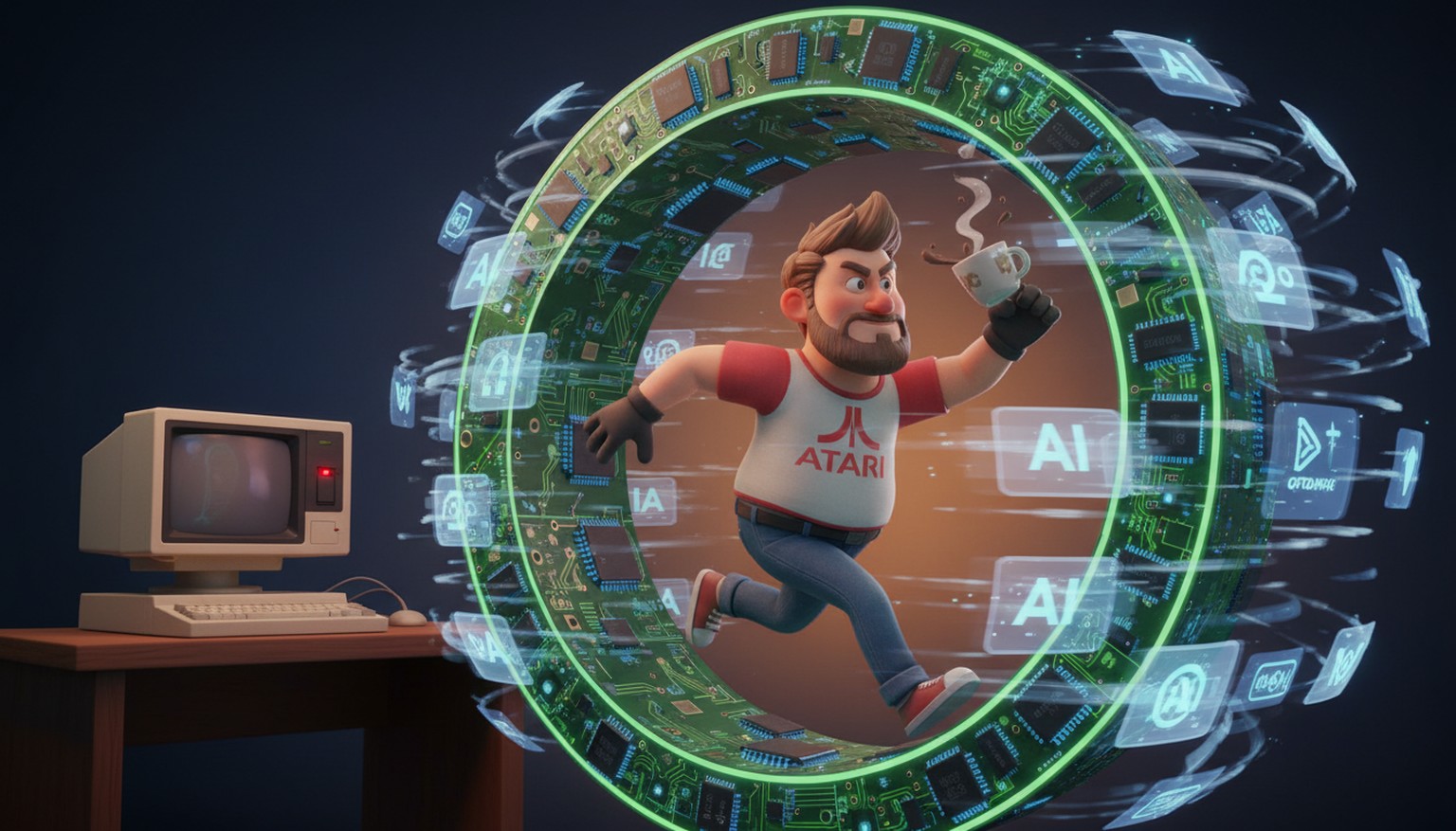 The AI Treadmill: Running Full Speed and Getting Nowhere